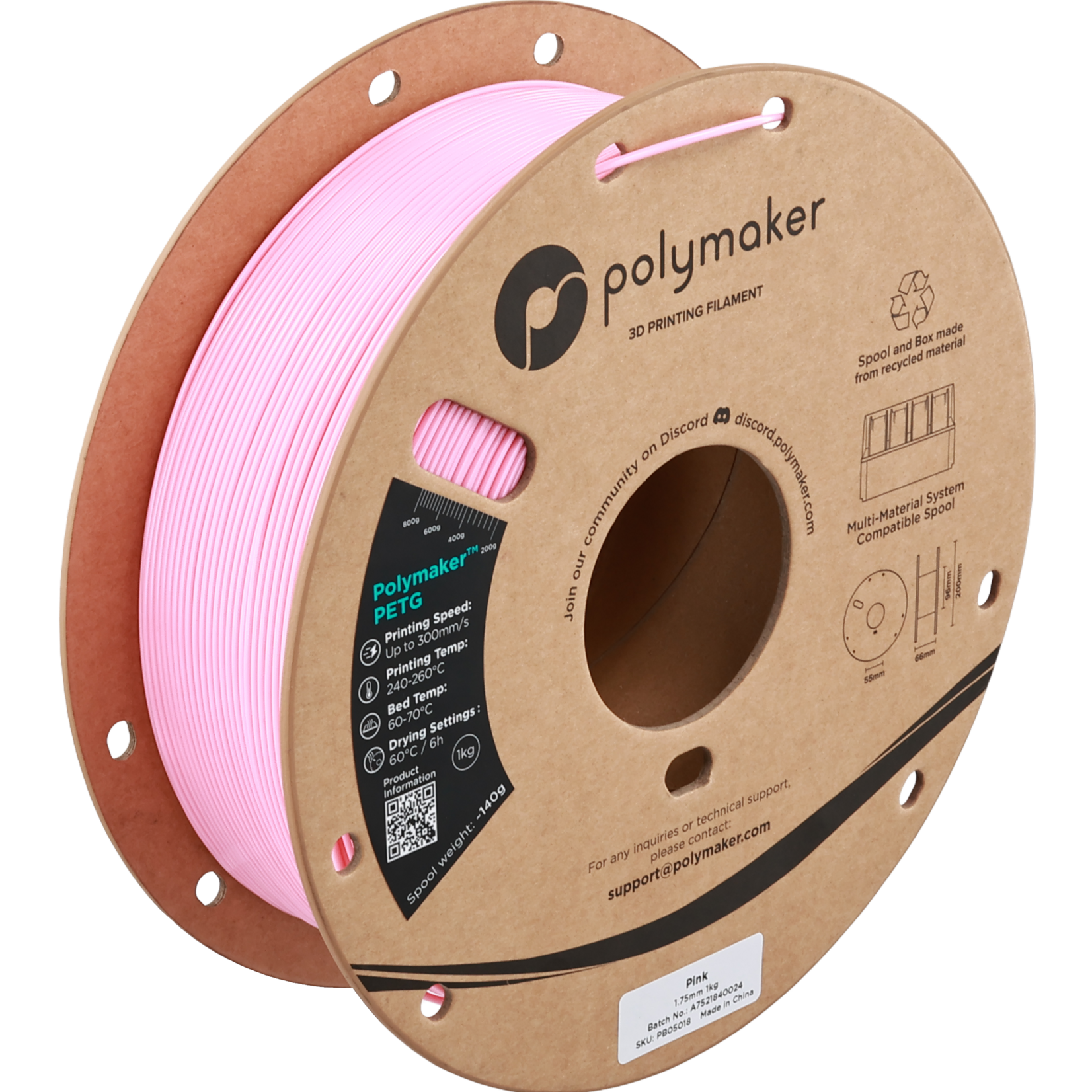 Polymaker Polymaker PETG Pink