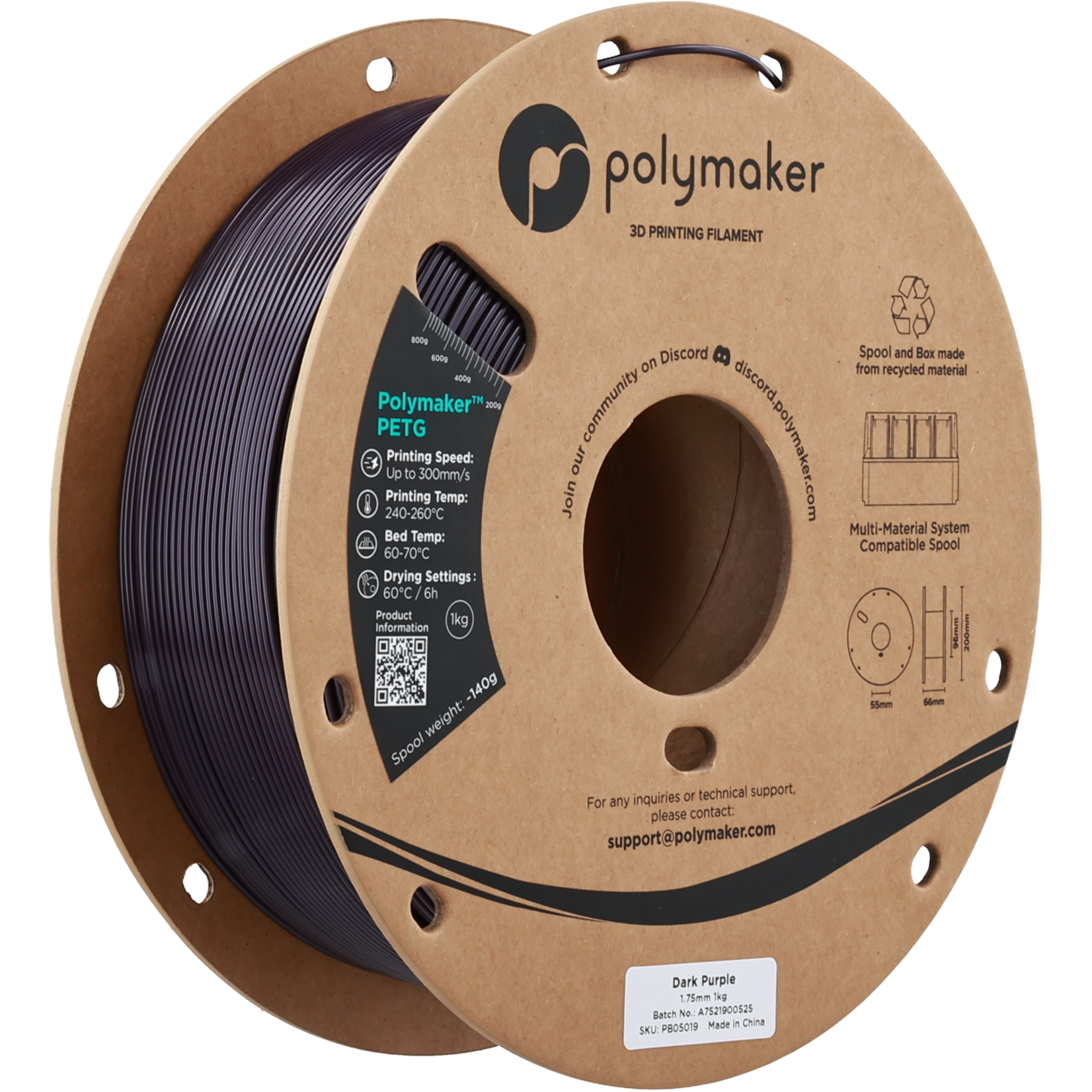 Polymaker Polymaker PETG Dark Purple