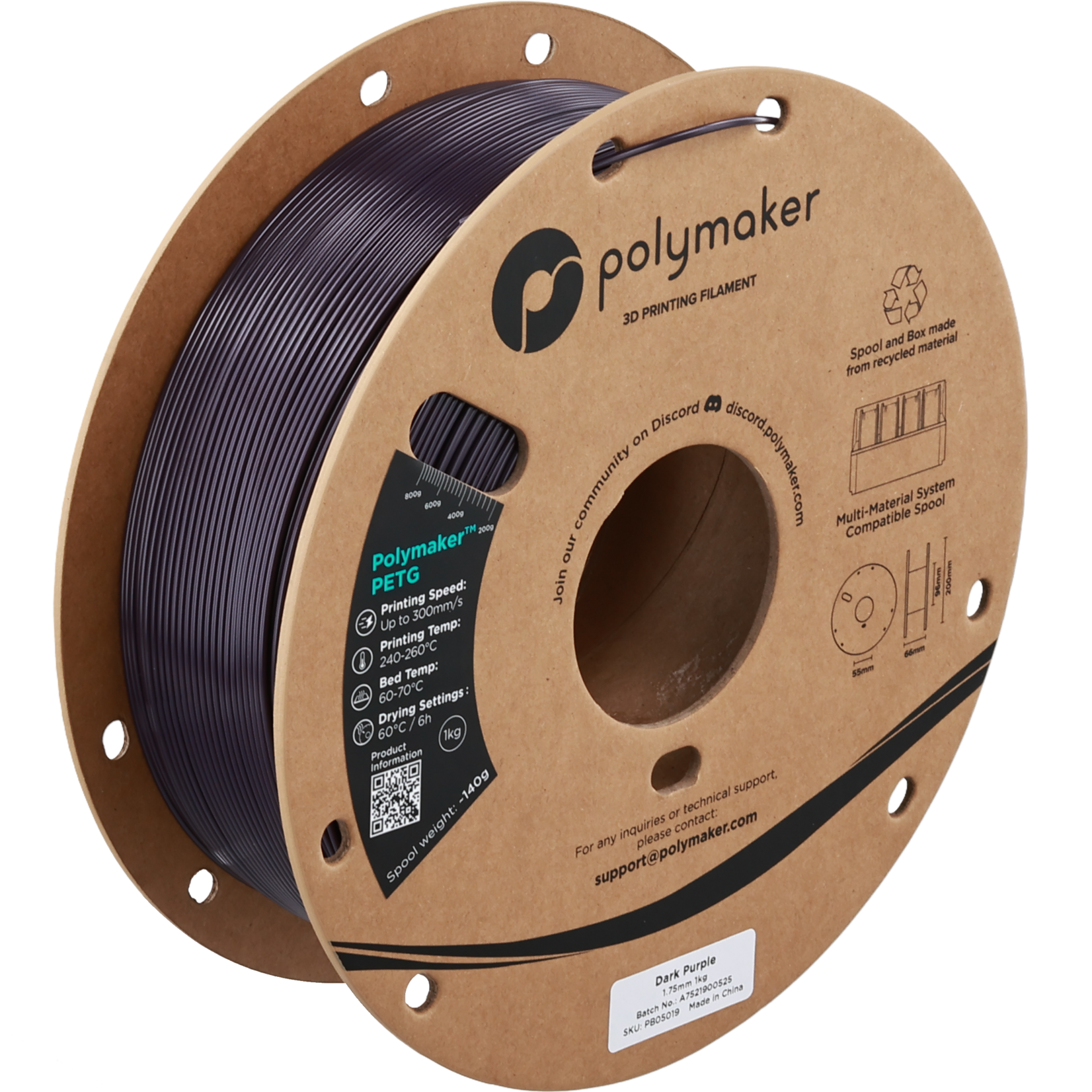 Polymaker Polymaker PETG Dark Purple