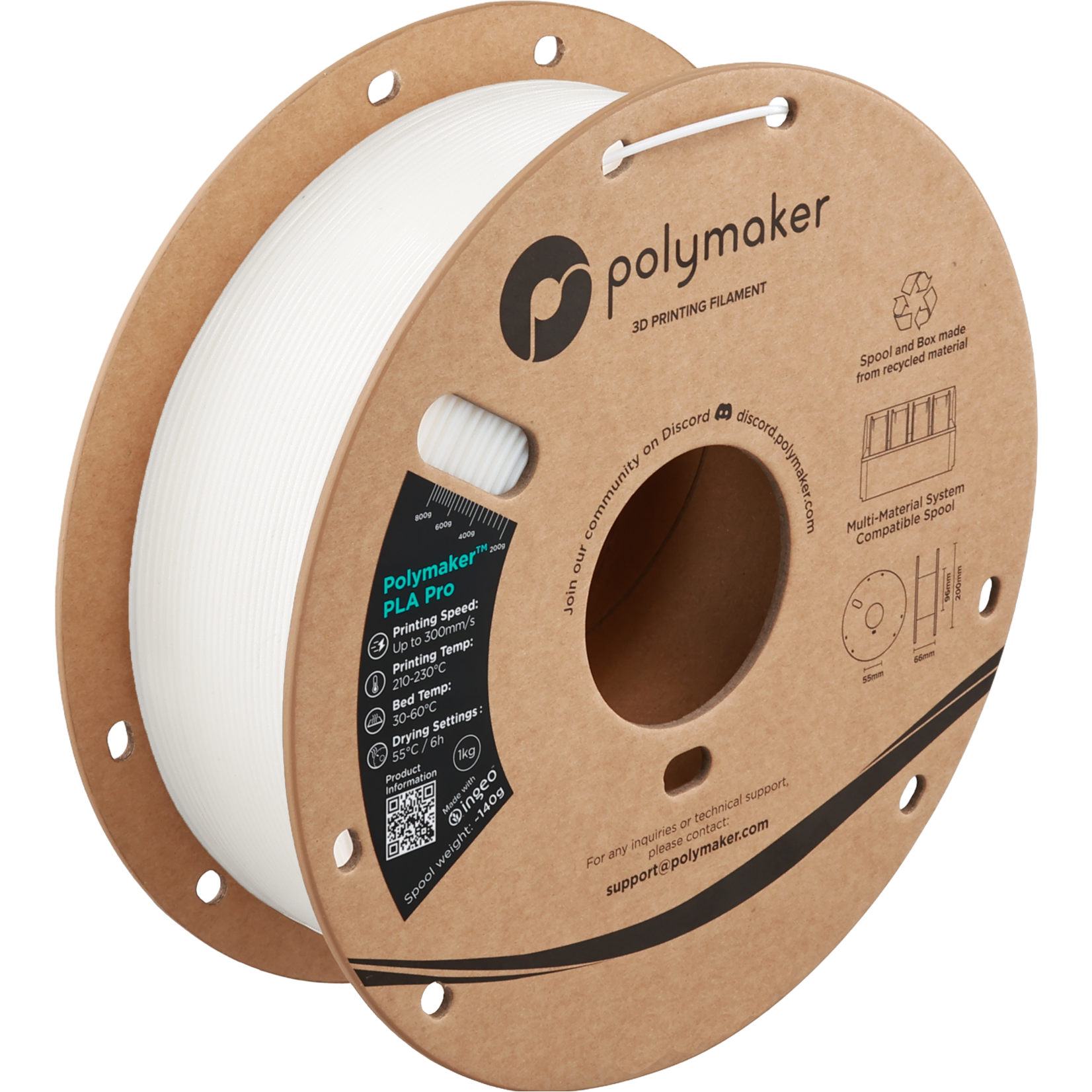 Polymaker Polymaker PLA Pro White