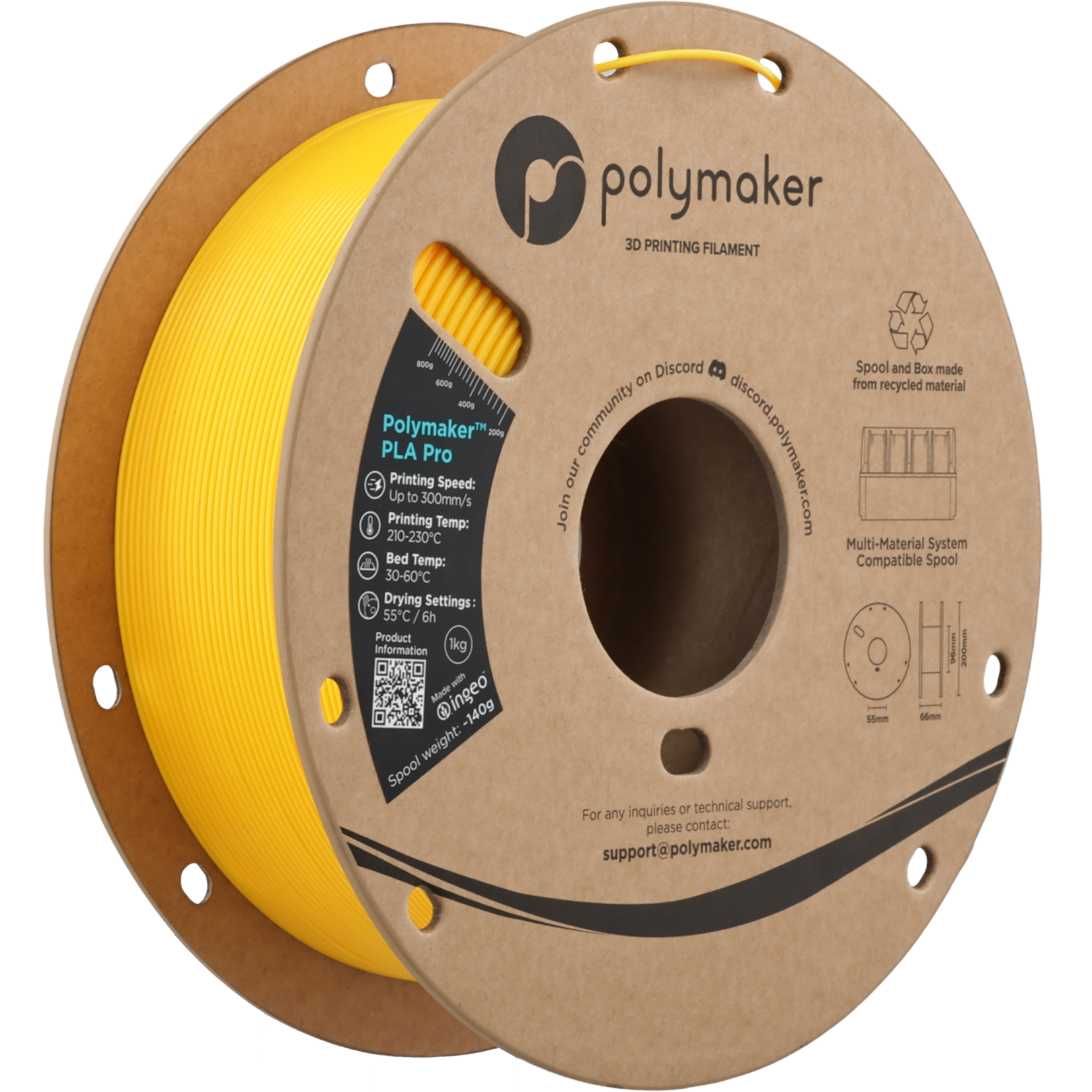 Polymaker Polymaker PLA Pro Yellow