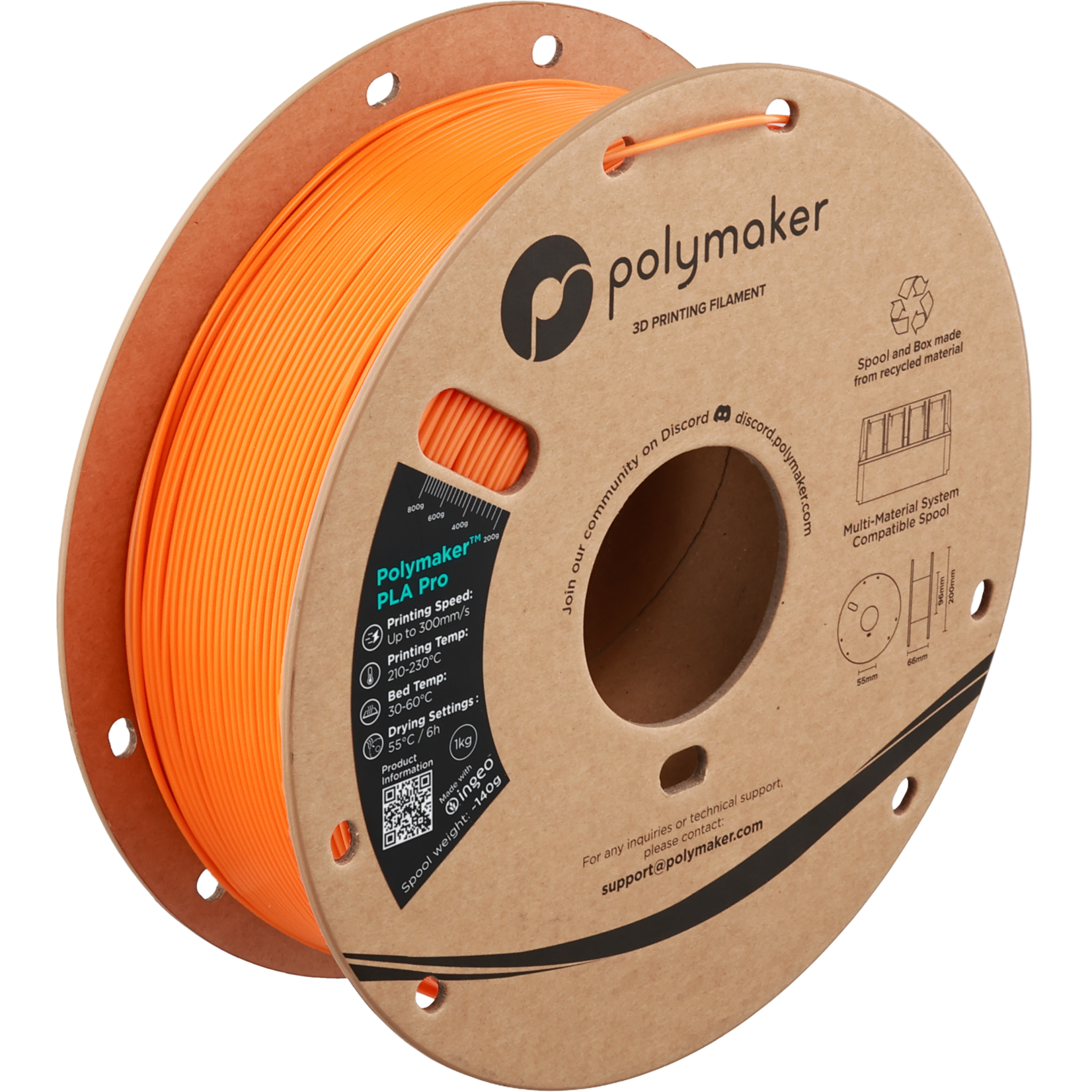 Polymaker Polymaker PLA Pro Orange