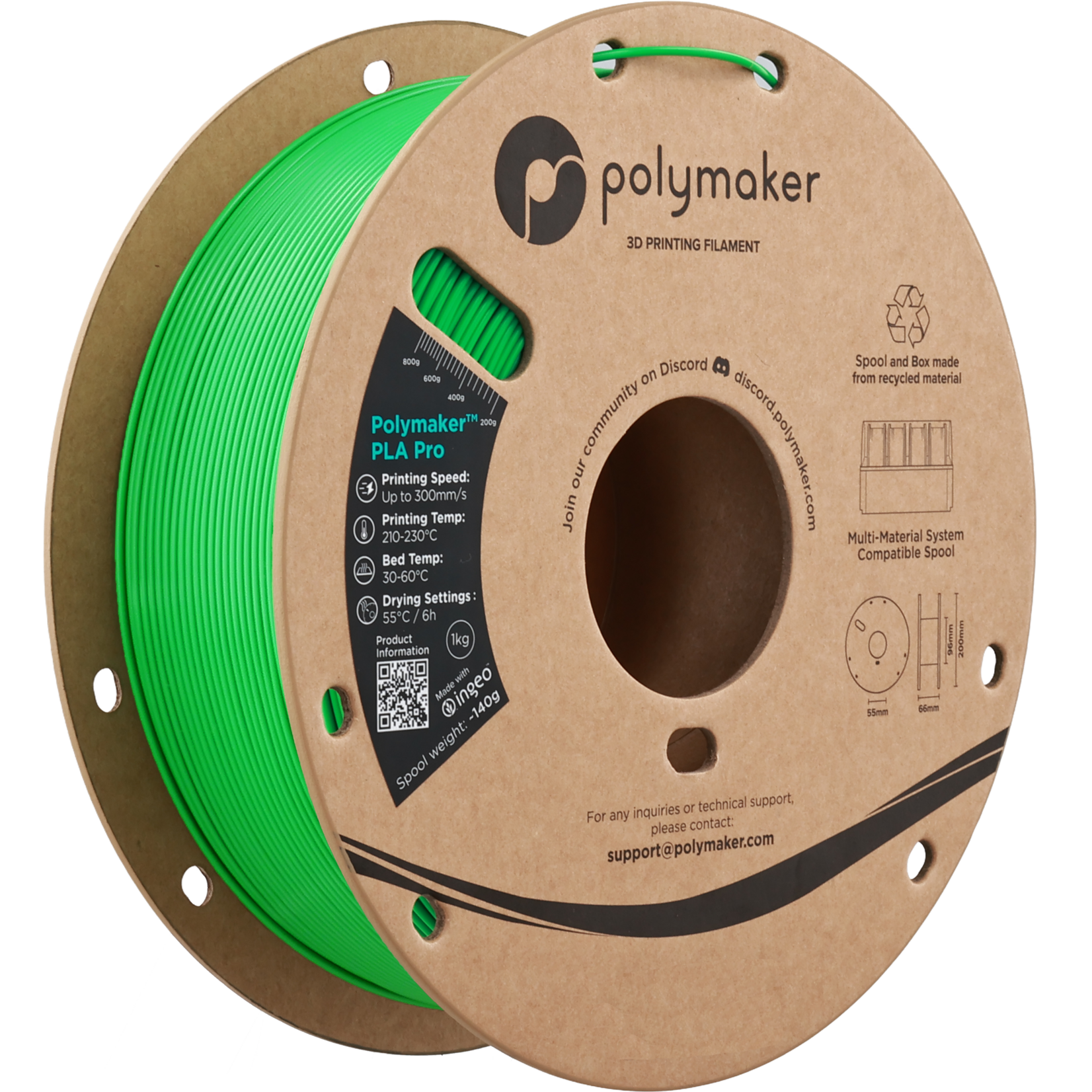 Polymaker Polymaker PLA Pro Green