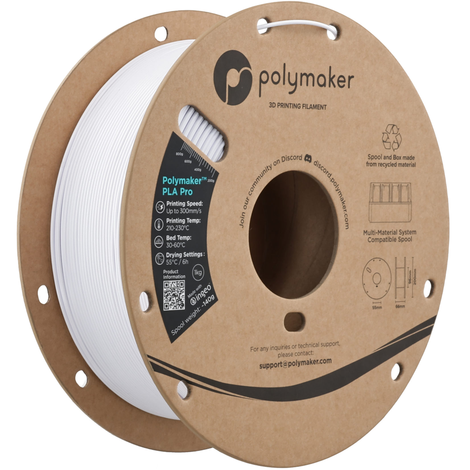 Polymaker Polymaker PLA Cold White
