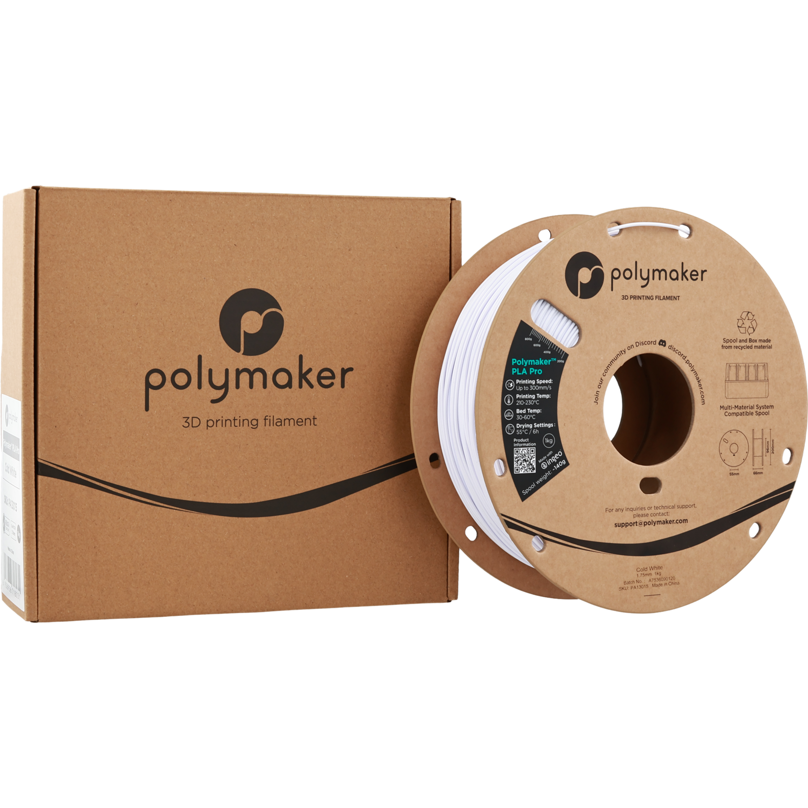 Polymaker Polymaker PLA Cold White