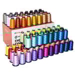 PooLin Embroidery Thread (4000 m rolls) - 100 colours