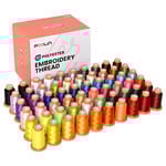 PooLin Embroidery Thread (800 m rolls) - 60 colours