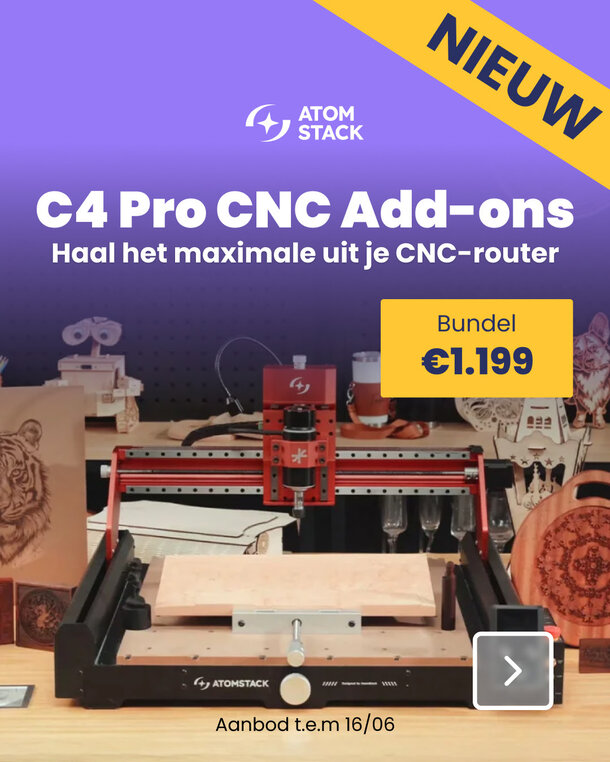 C4 Pro CNC-uitbreidingen 