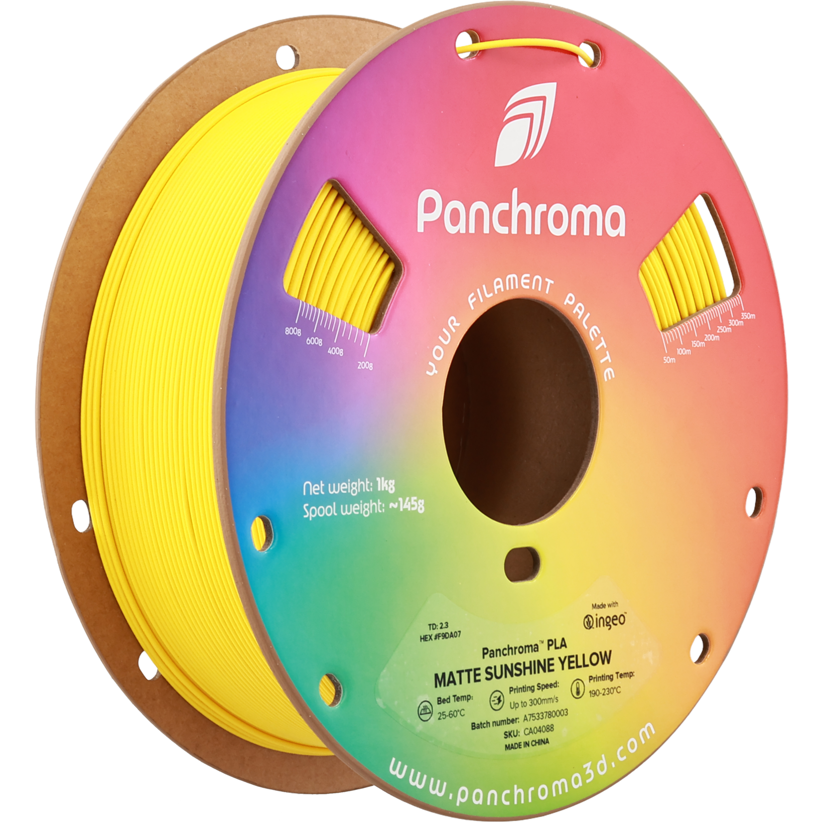 Polymaker Panchroma PLA Matte Sunshine Yellow