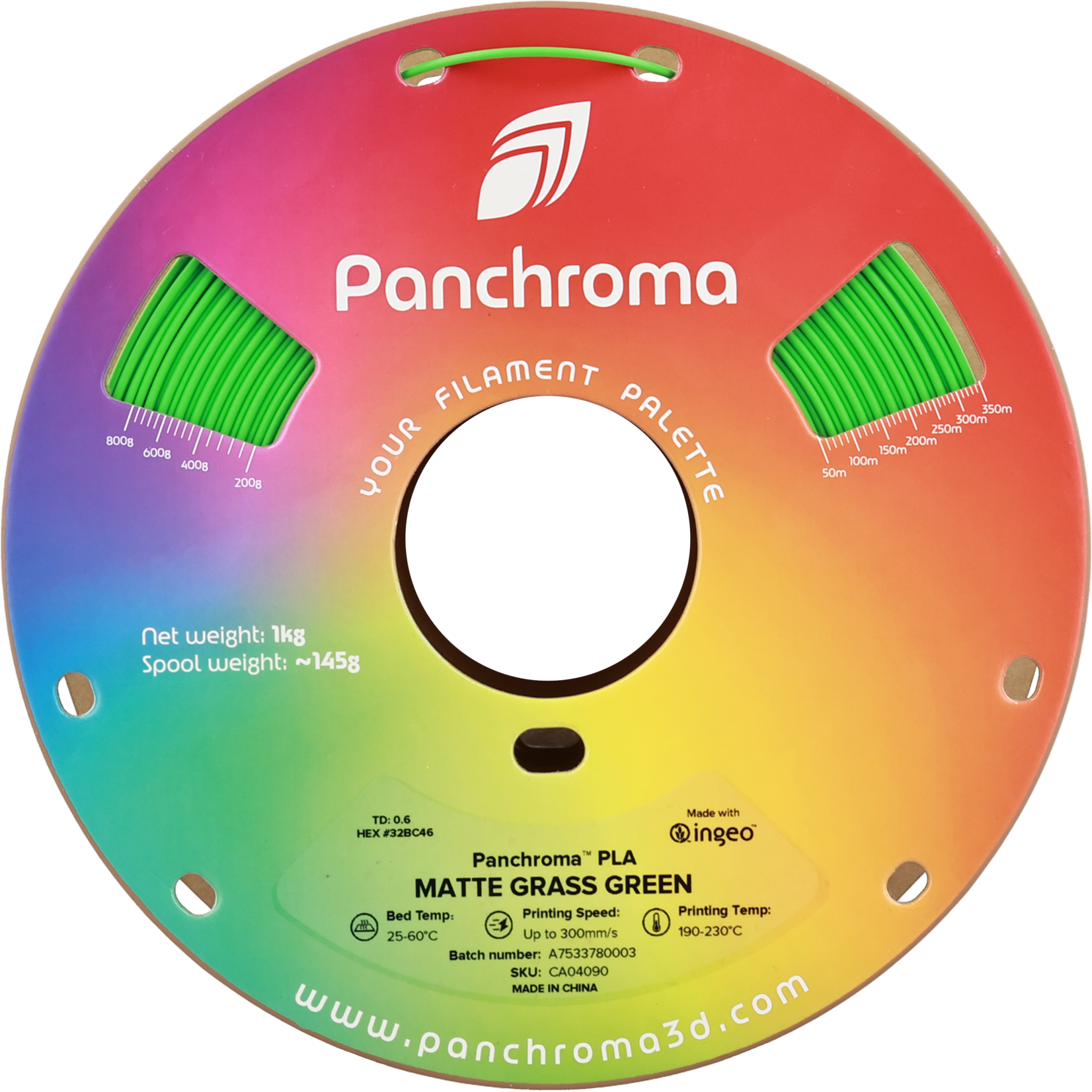Polymaker Panchroma PLA Matte Grass Green