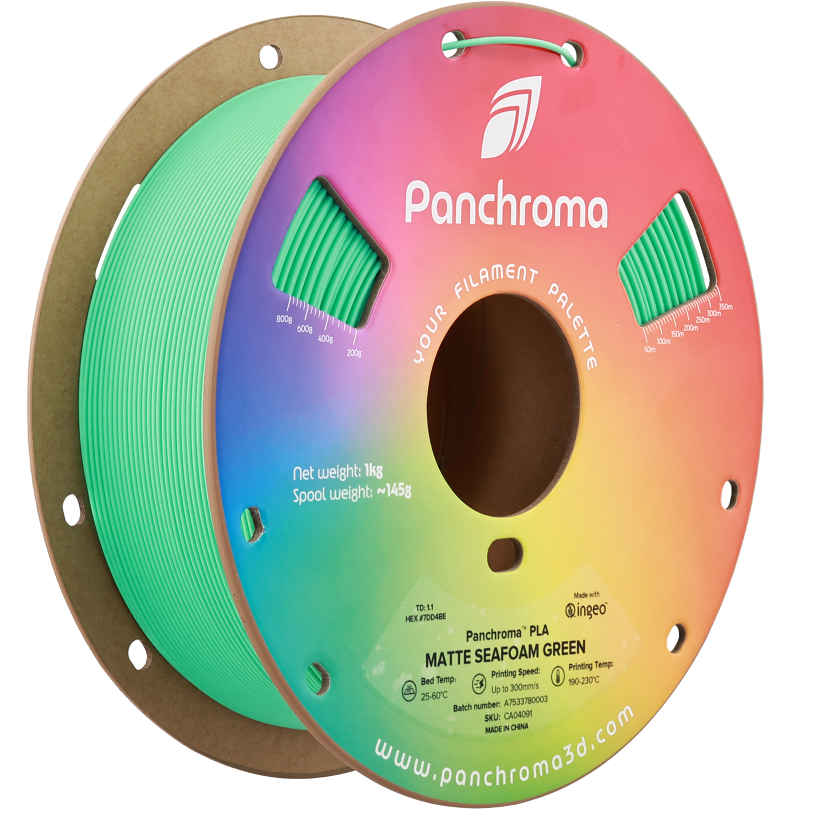 Polymaker Panchroma PLA Matte Seafoam Green