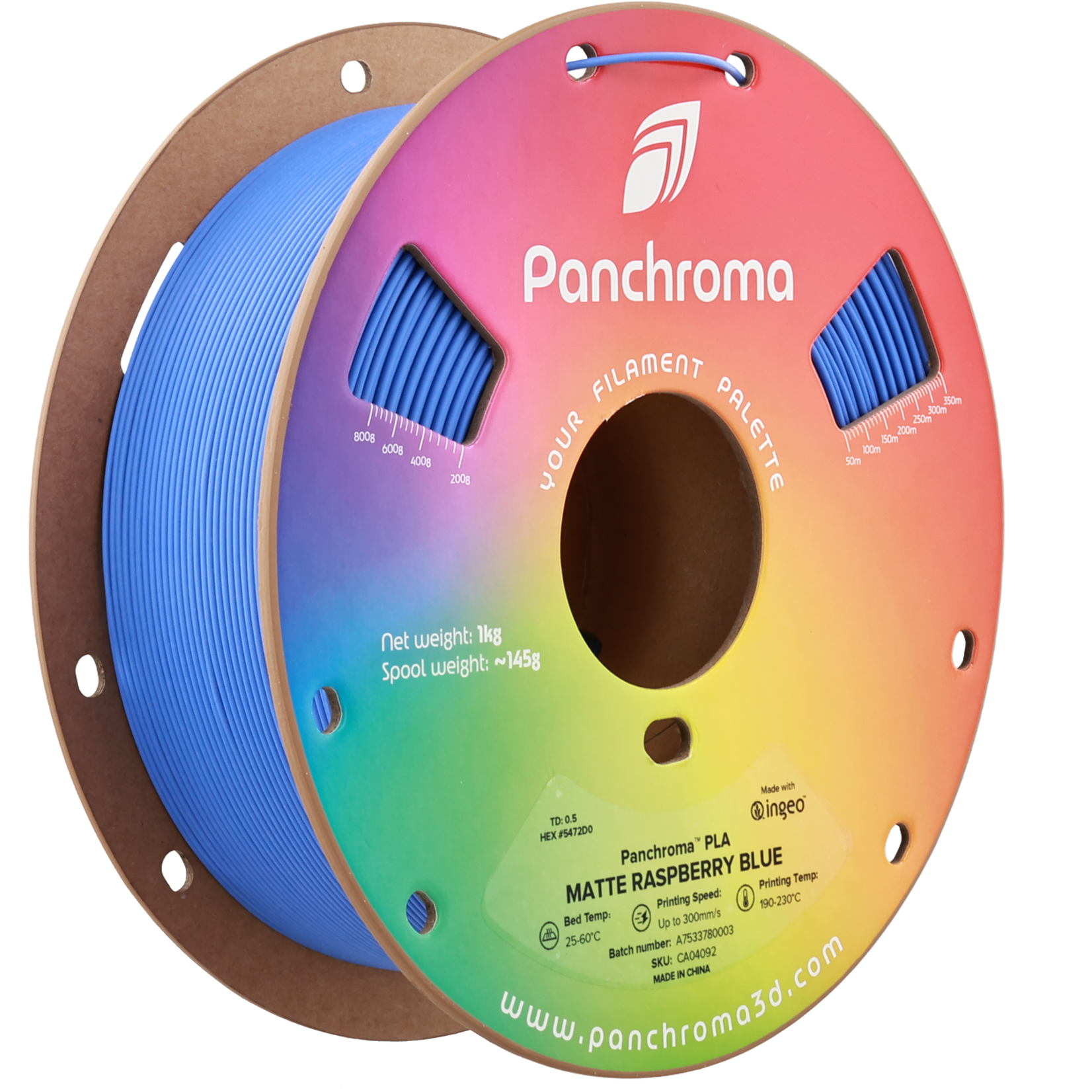 Polymaker Panchroma PLA Matte Raspberry Blue