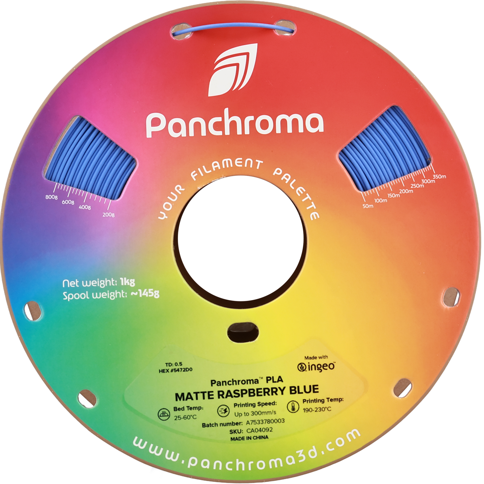 Polymaker Panchroma PLA Matte Raspberry Blue