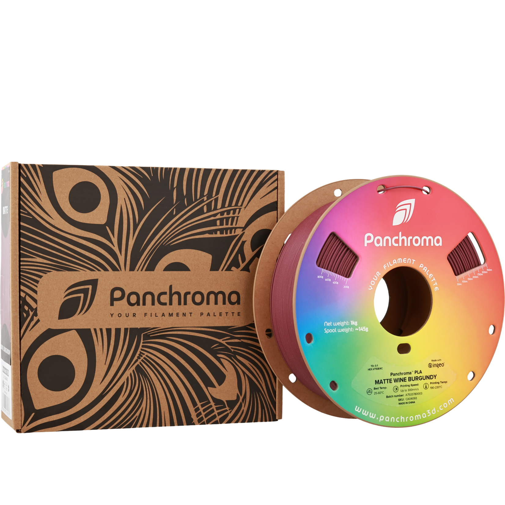 Polymaker Panchroma PLA Matte Wine Burgundy