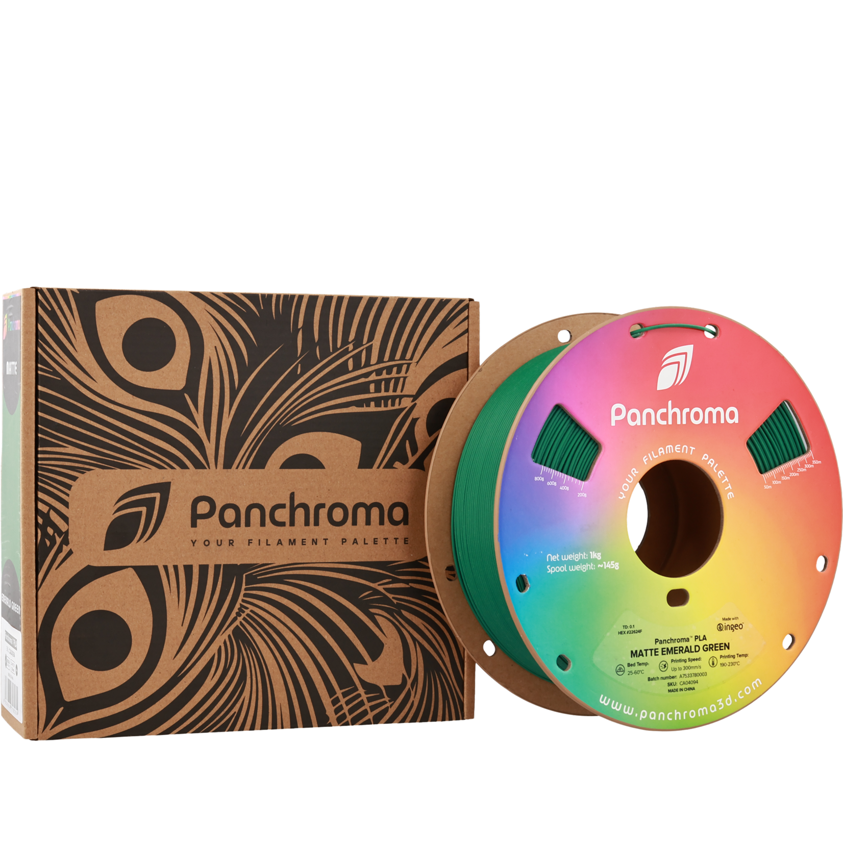 Polymaker Panchroma PLA Matte Emerald Green