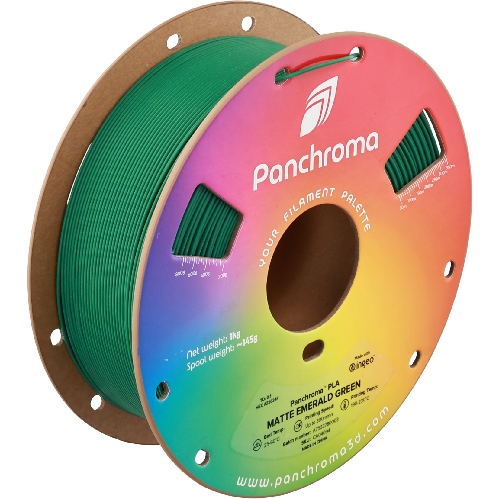 Polymaker Panchroma PLA Matte Emerald Green