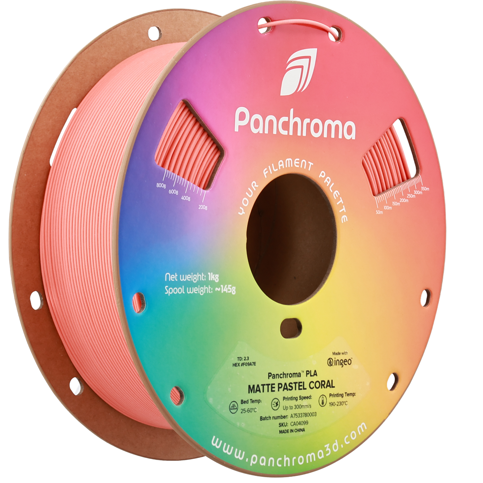 Polymaker Panchroma Matte PLA - Matte Pastel Coral