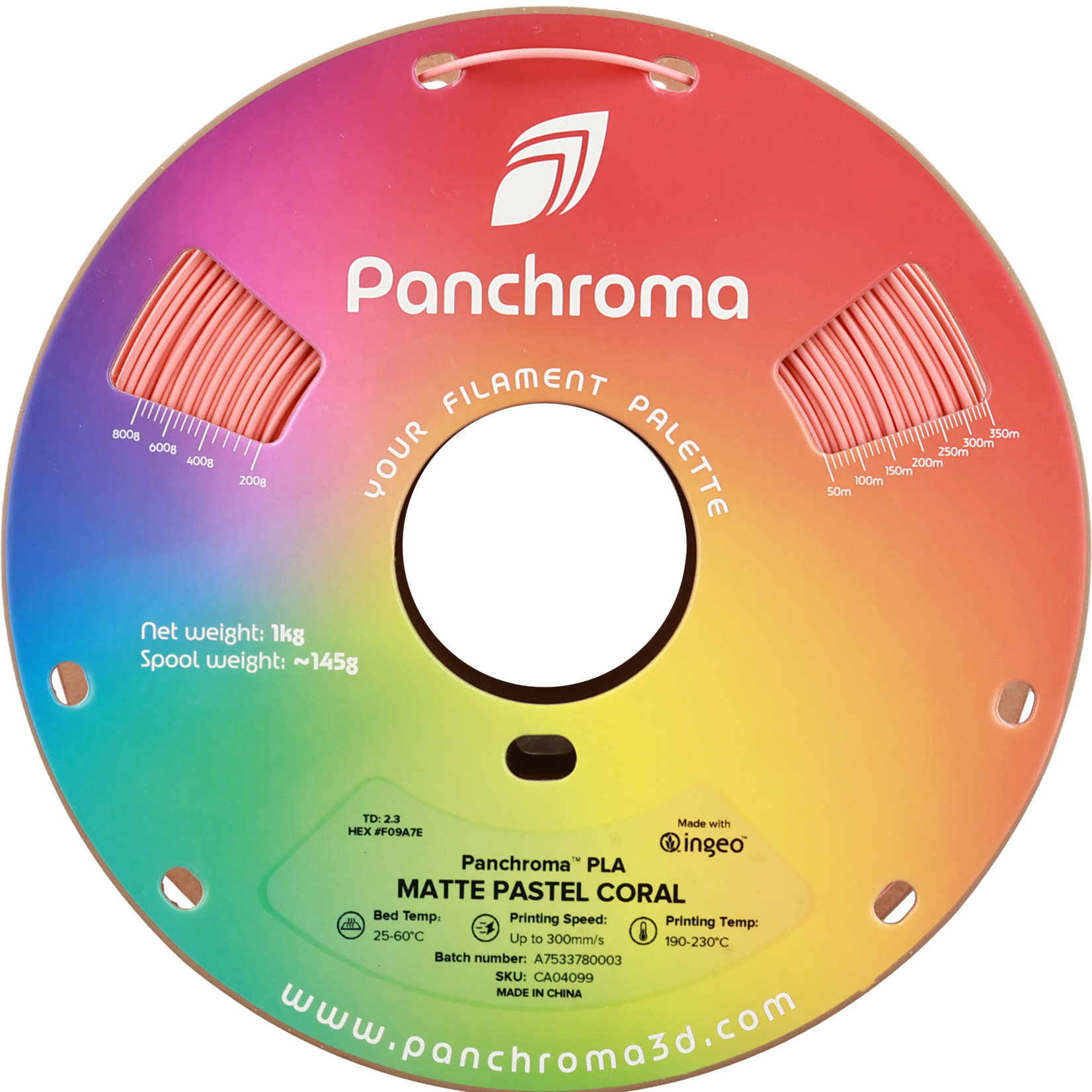 Polymaker Panchroma PLA Matte Pastel Coral
