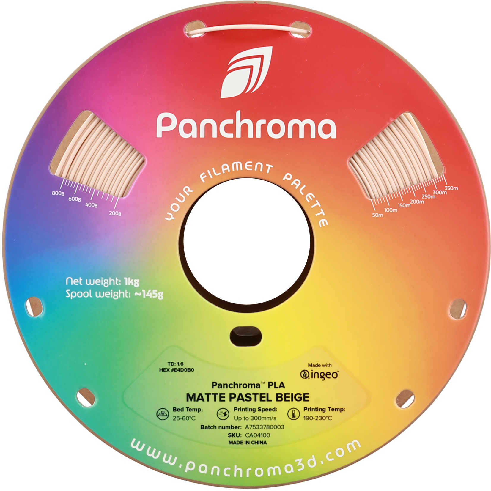 Polymaker Panchroma PLA Matte Pastel Beige