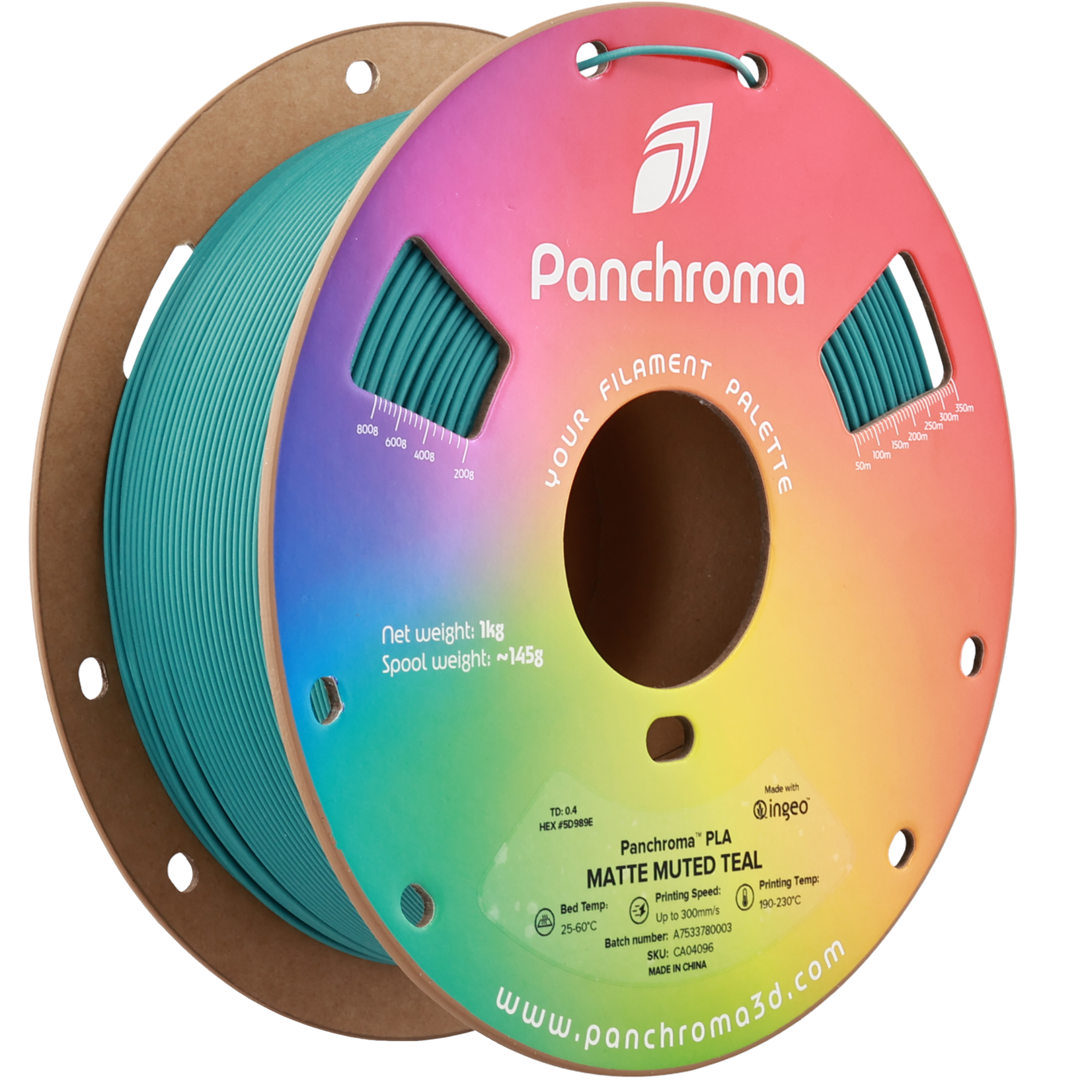 Polymaker Panchroma PLA Matte Muted Teal