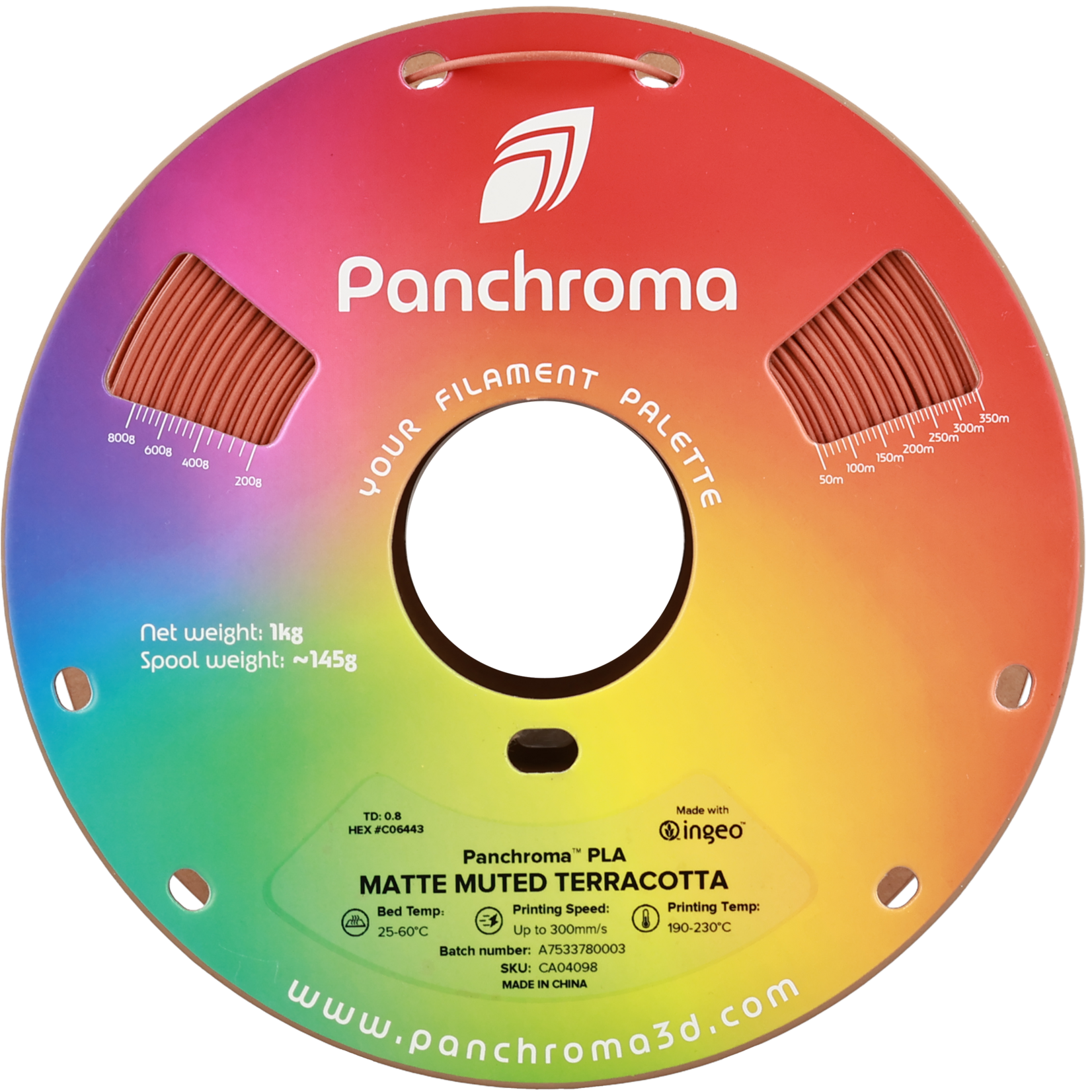 Polymaker Panchroma PLA Matte Muted Terracotta