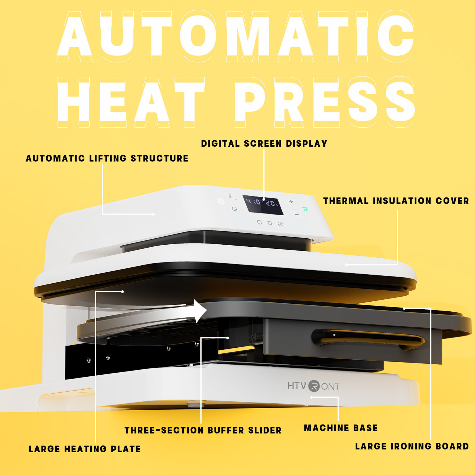 HTVRONT Auto1 Heat Press