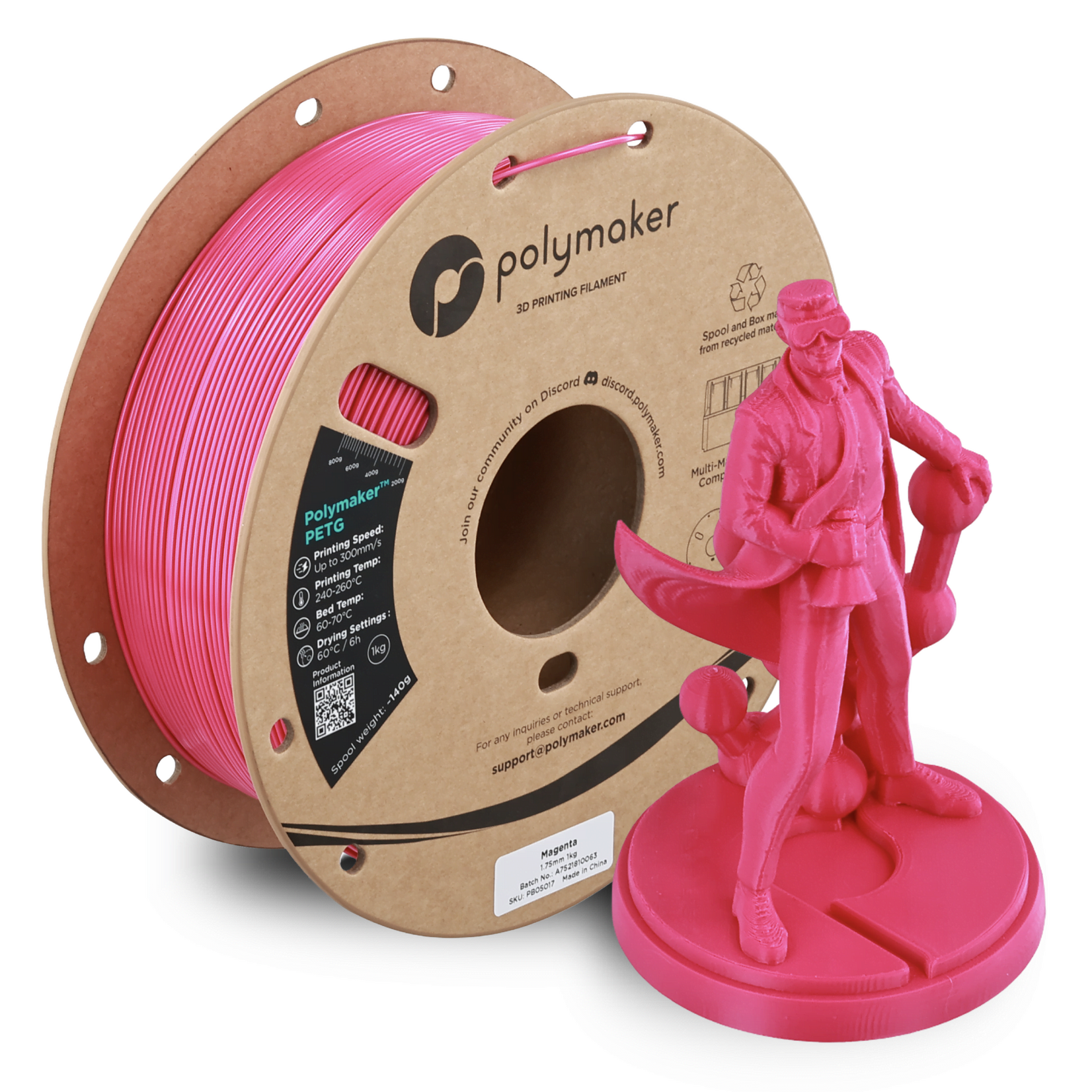 Polymaker PETG - Magenta