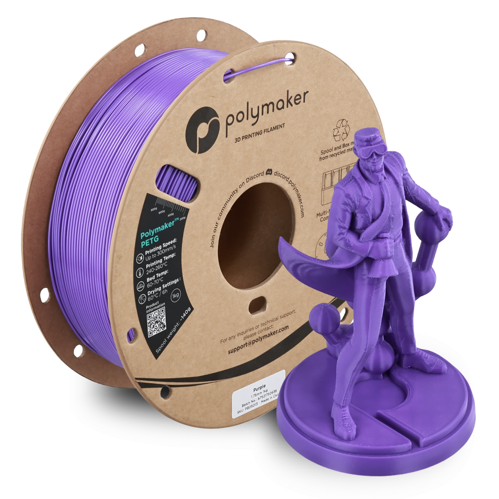 Polymaker PETG - Paars