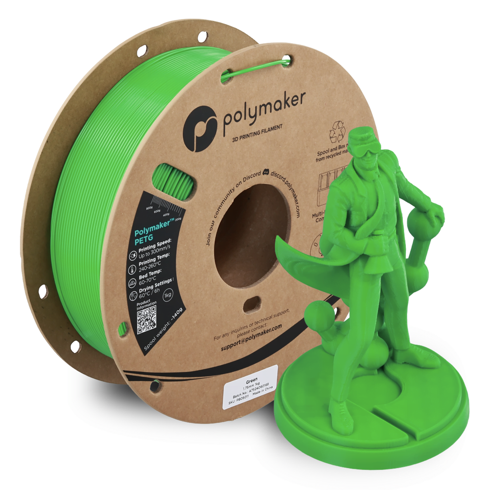 Polymaker PETG - Groen