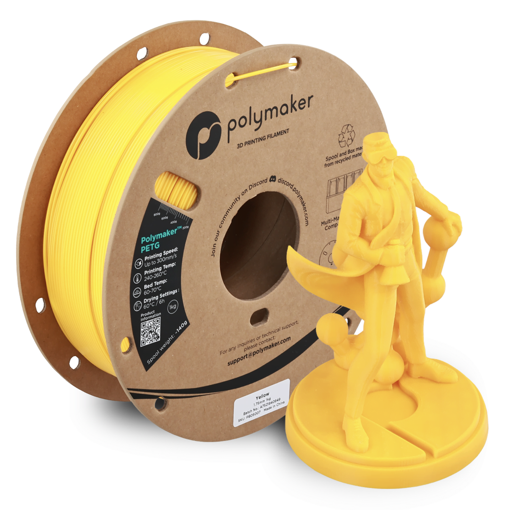 Polymaker PETG - Geel
