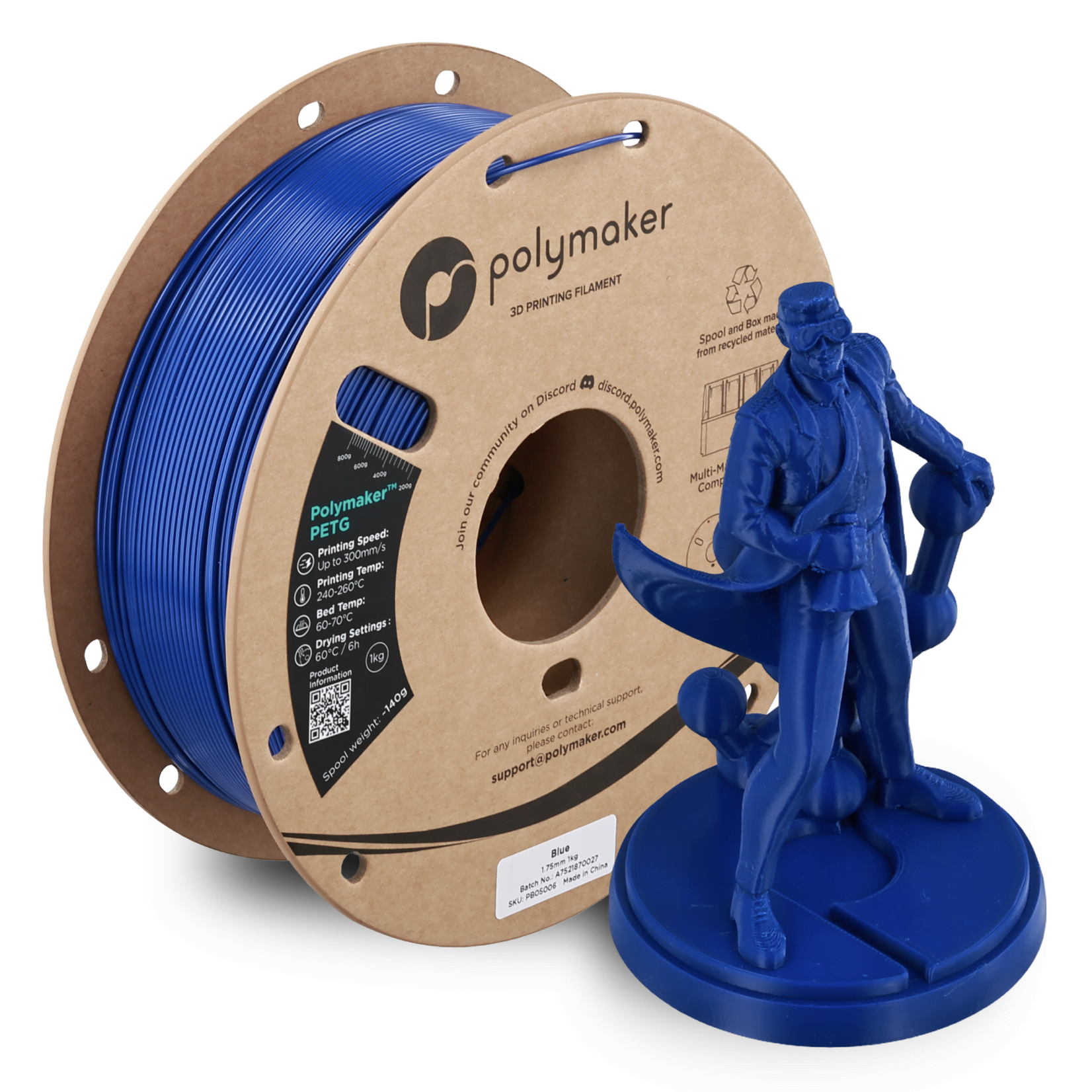 Polymaker PETG - Blauw