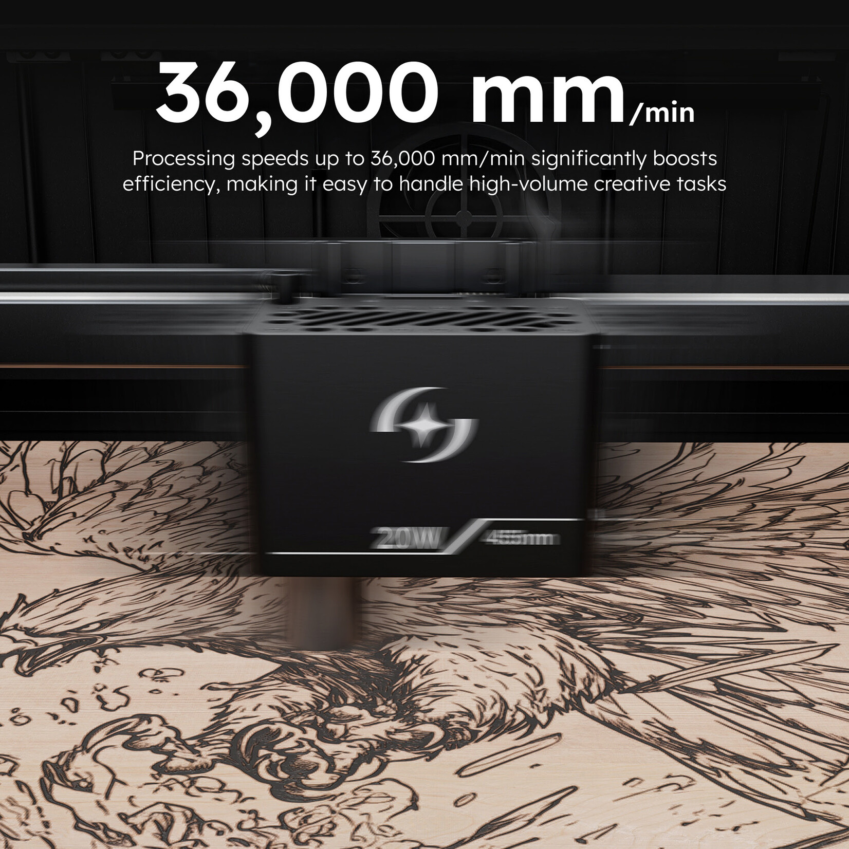 AtomStack Fusion Laser Cutter - 20 W Diode