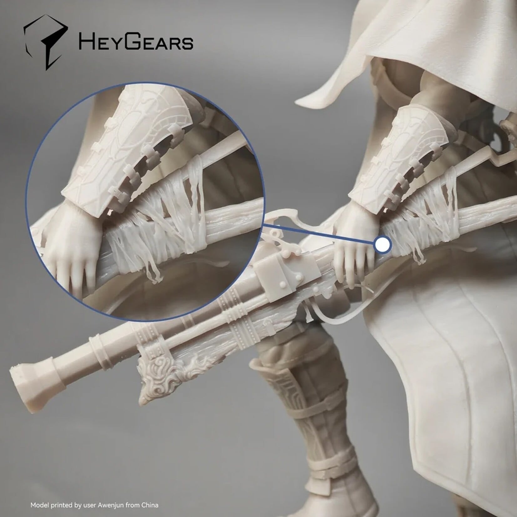 HeyGears UltraPrint Production Resin PAB10 - Grey