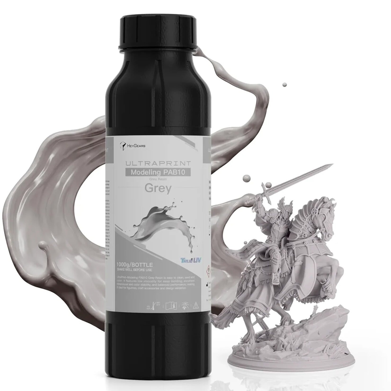 HeyGears UltraPrint Production Resin PAB10 - Grey