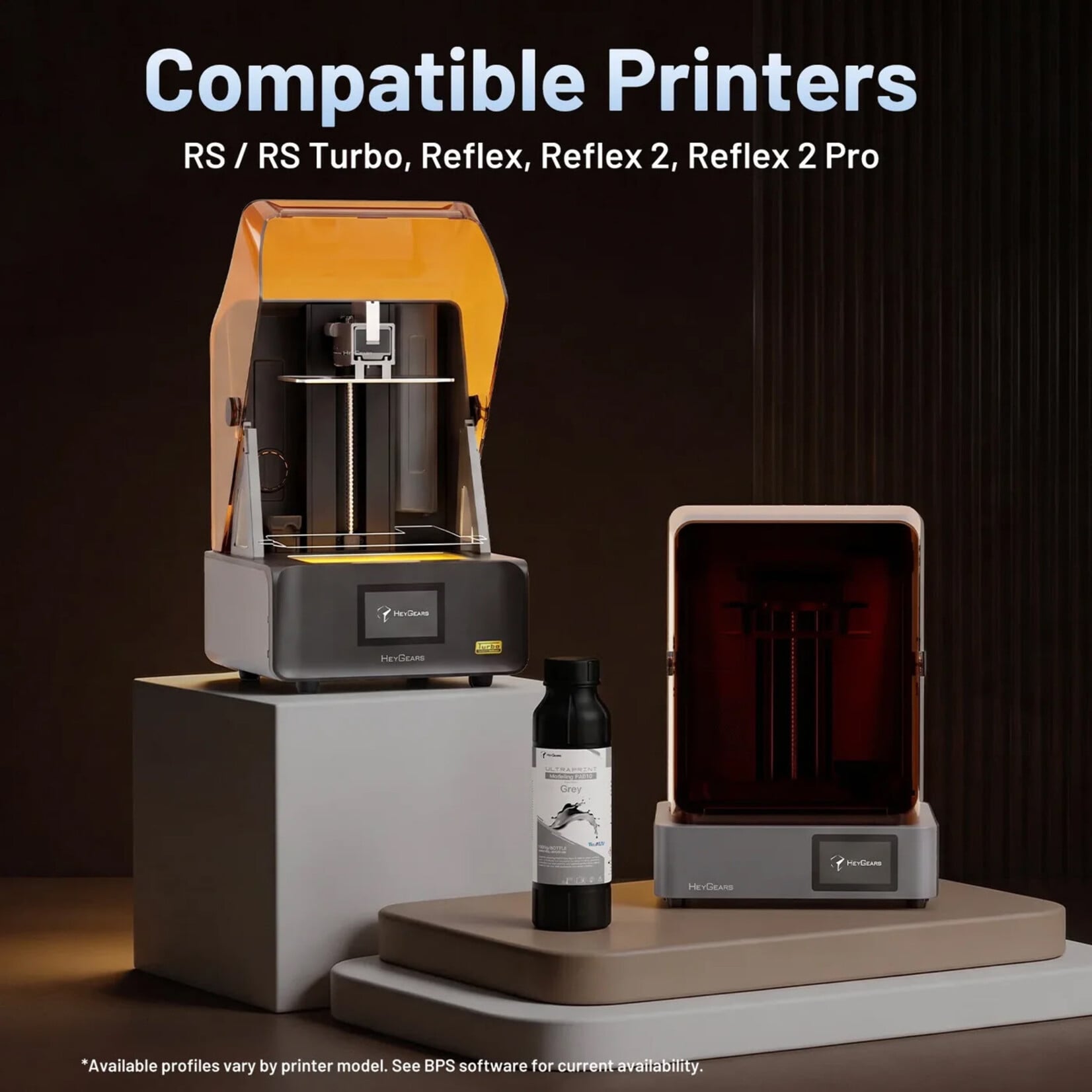 HeyGears UltraPrint Production Resin PAB10 - Grey