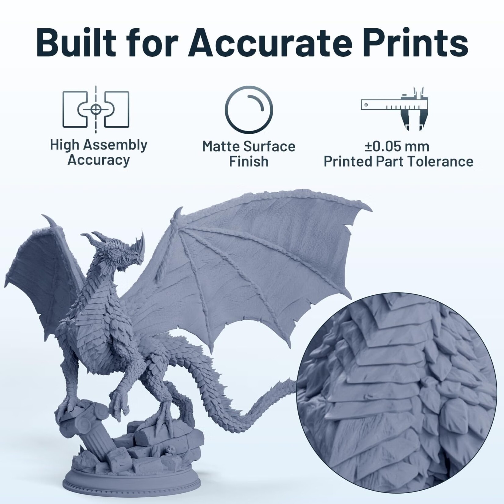 HeyGears UltraPrint Modeling Resin PAS10 - Pale Purple