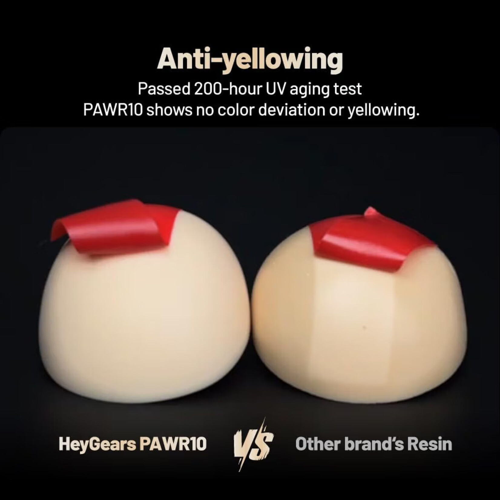 HeyGears UltraPrint Production Resin PAWR10 - Cream Yellow