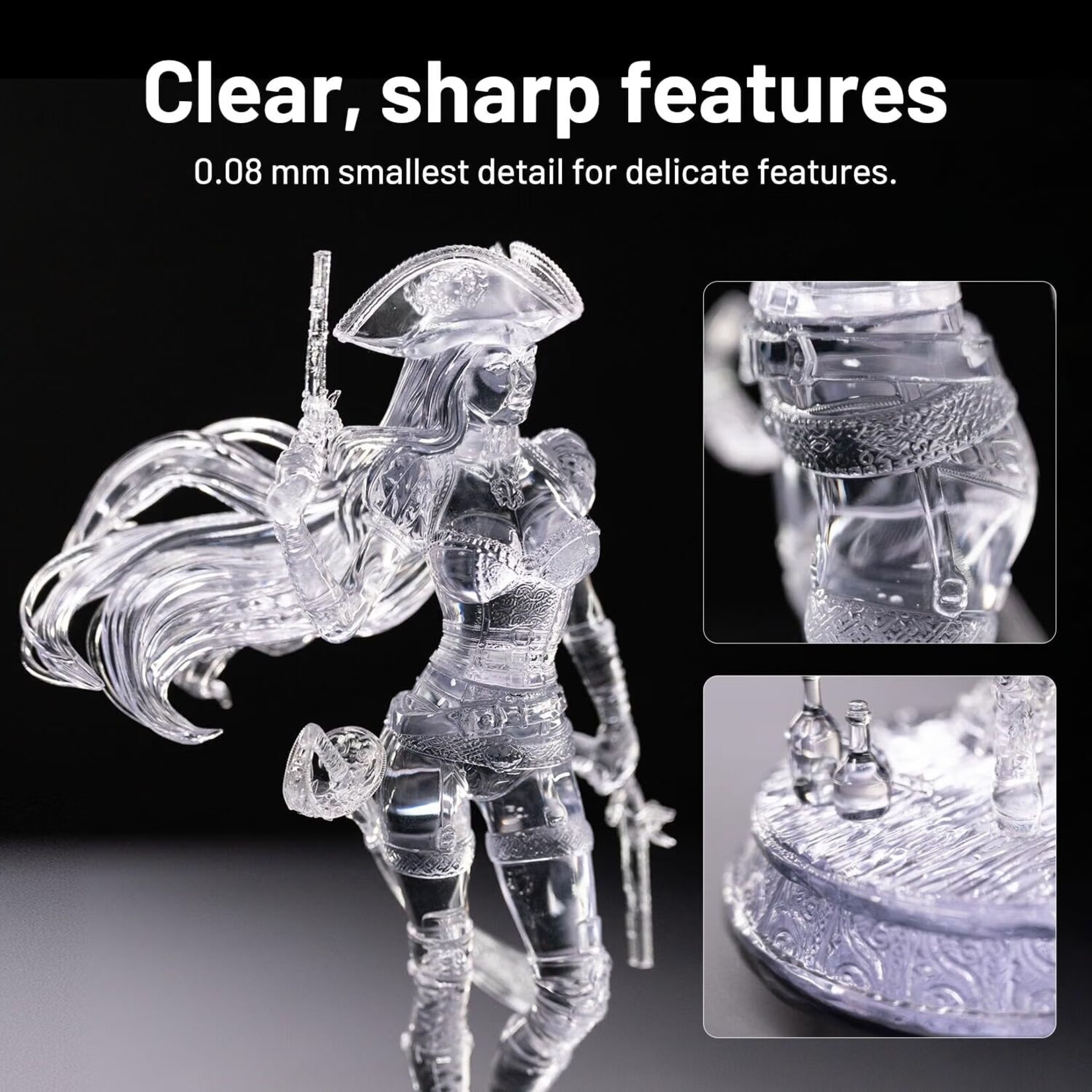 HeyGears UltraPrint Production Resin PAF10 - Volcanic Grey