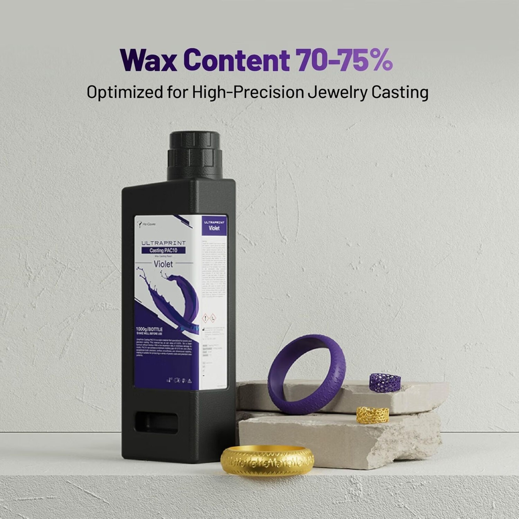 HeyGears UltraPrint-Casting Resin PAC10 - Violet