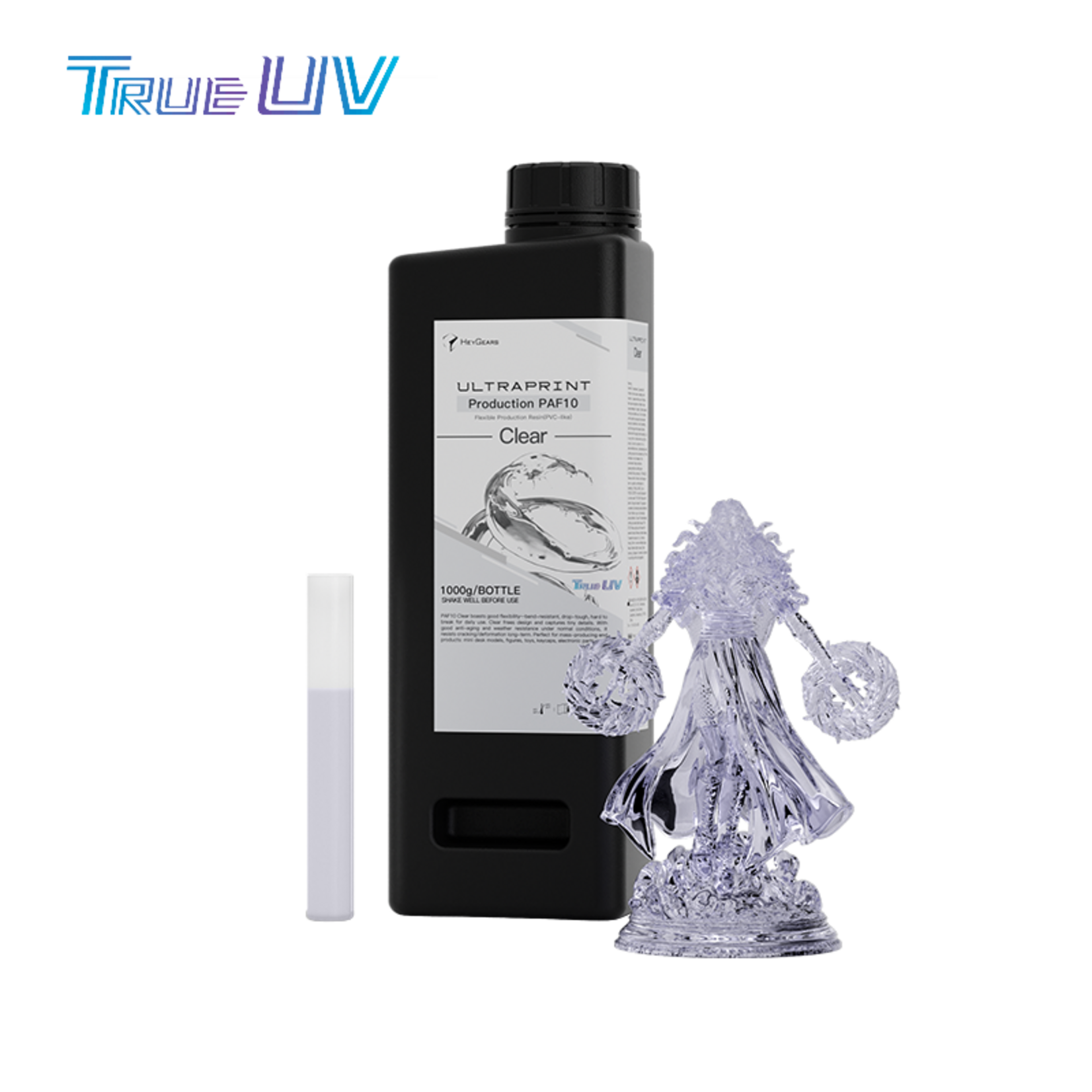 HeyGears UltraPrint Production Resin PAF10 - Clear