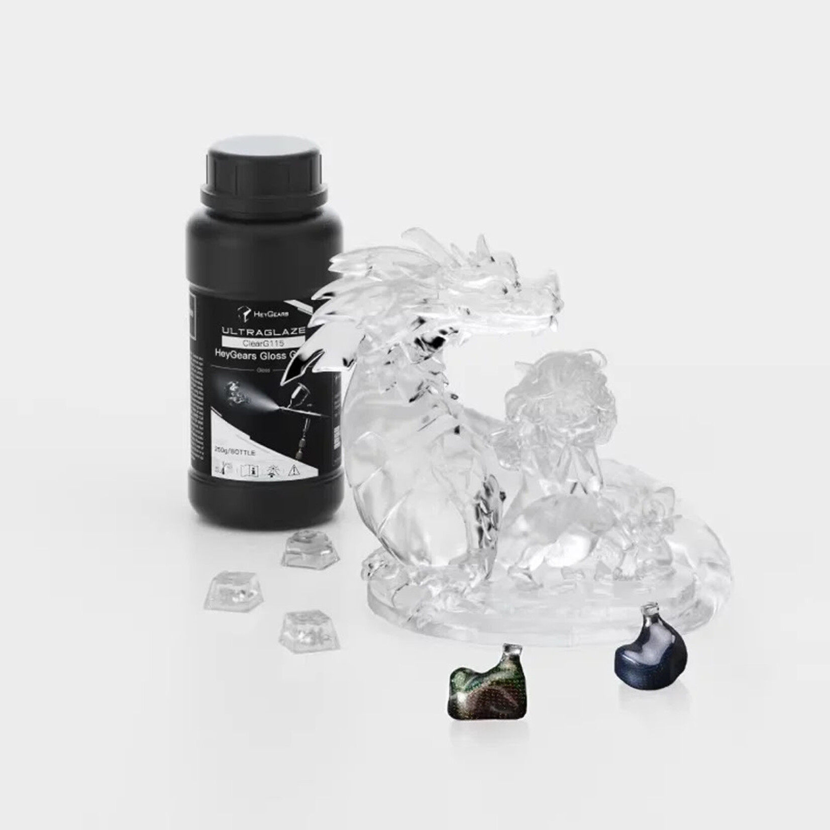 HeyGears UltraGlaze Clear Resin G115 - Gloss