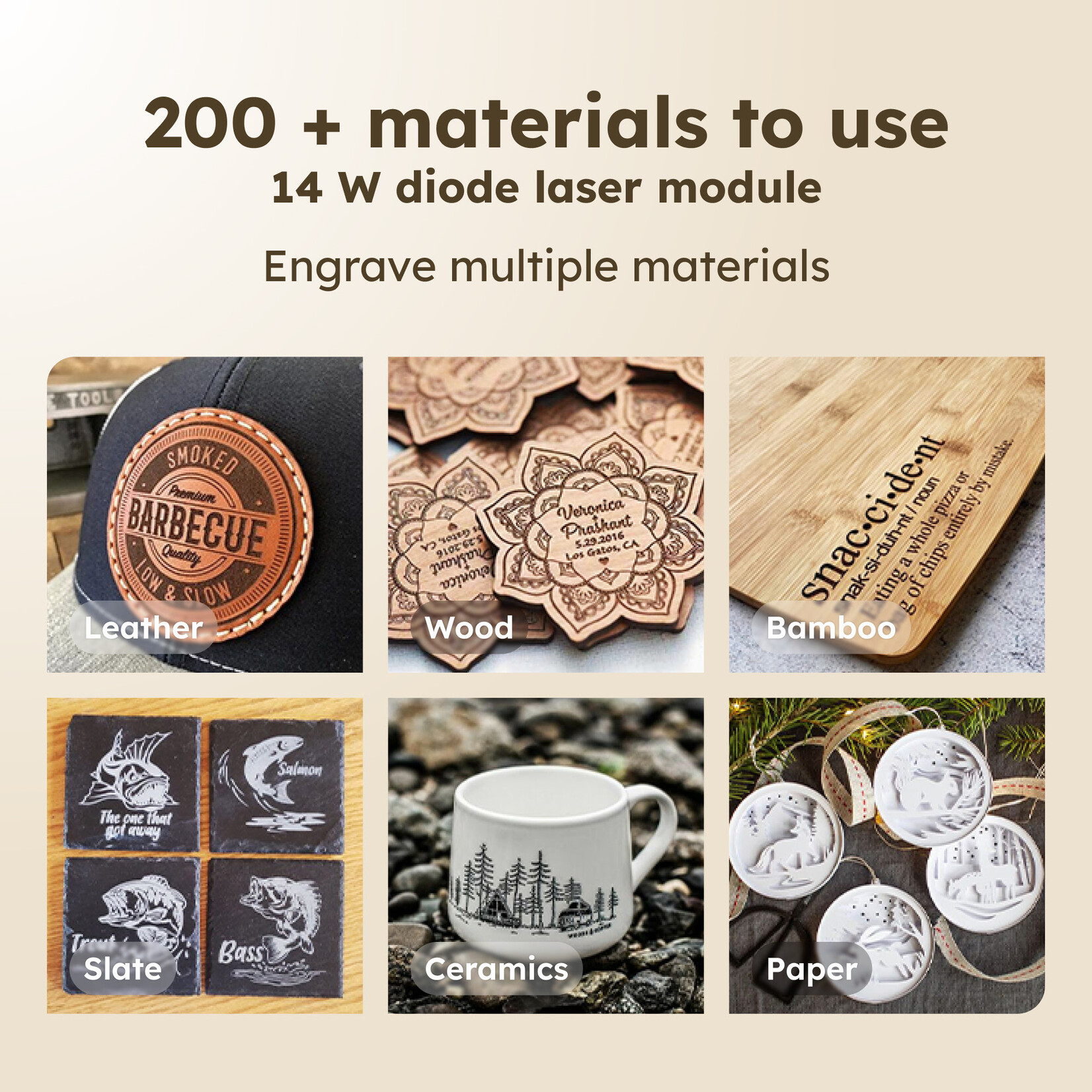 AtomStack P2 Laser Engraver - 14W Diode Galvo
