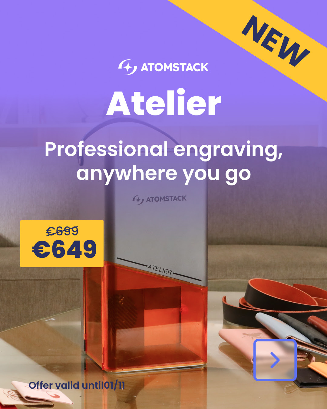 Atelier launch 