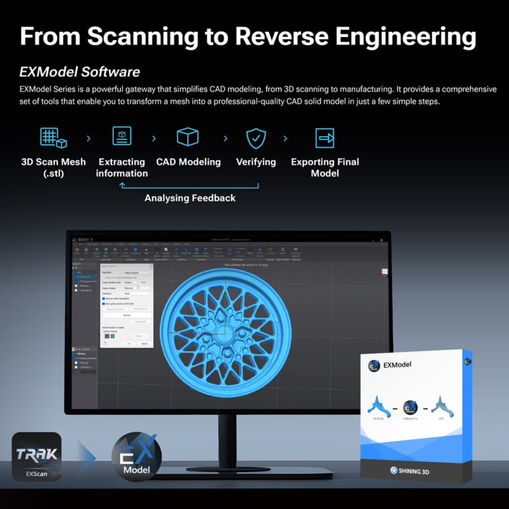 Shining 3D Einscan Trak