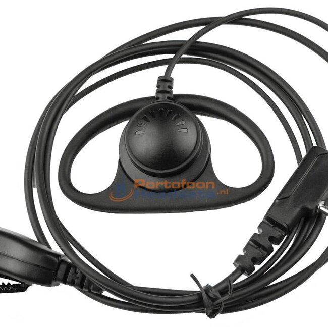 D-Shape Kenwood Portofoon Oortjes