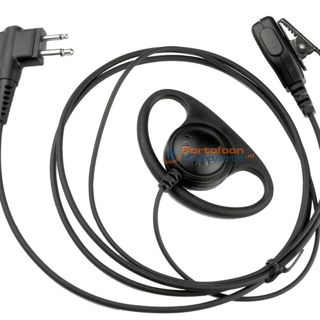D-Shape Motorola Portofoon Oortjes