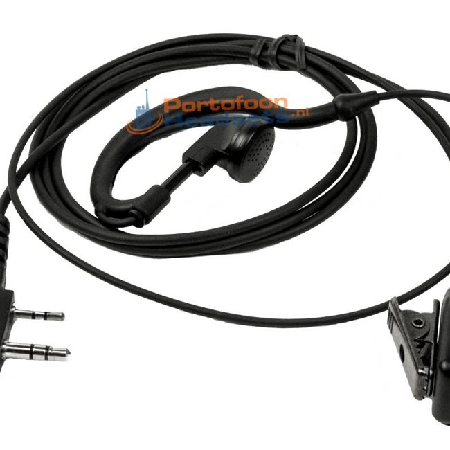 Headset voor Kenwood Portofoon