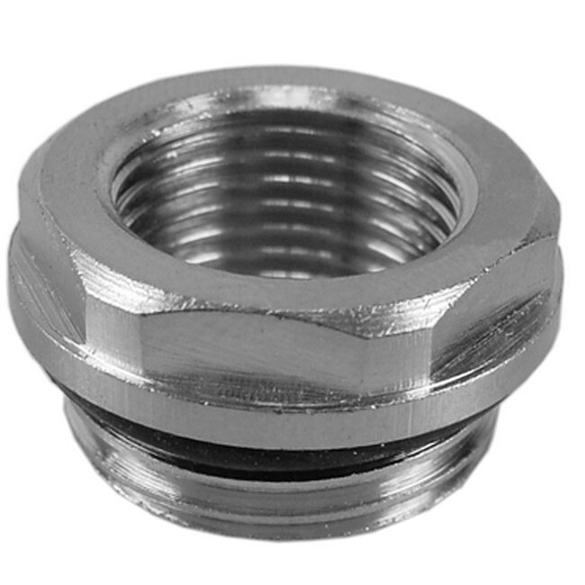 radiator-reduceerplug 1/2x3/4 +O-ring