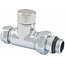 luxe regeltee 1/2''x15 (M22) knel recht chroom