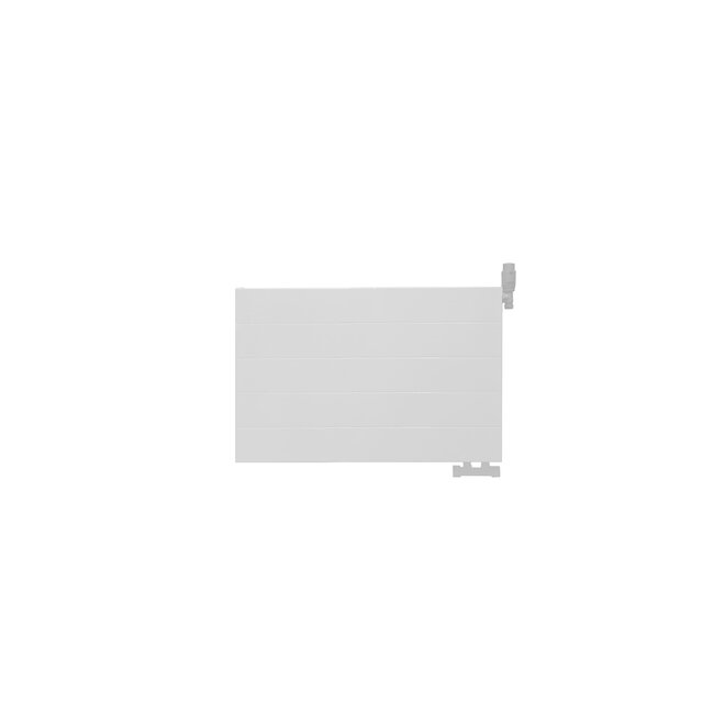 H50 x B80 T22 - Paneelradiator C6 vlakke voorzijde Wit
